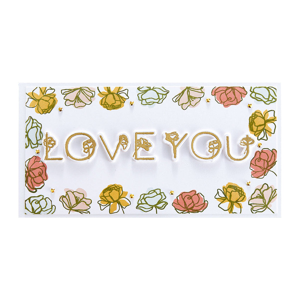 Color Outside the Lines - Clear Stamp of the Month (CSOM-DEC21) project whiteclip.