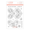 One Love, One Heart - Clear Stamp of the Month (CSOM-JAN22) packaging.