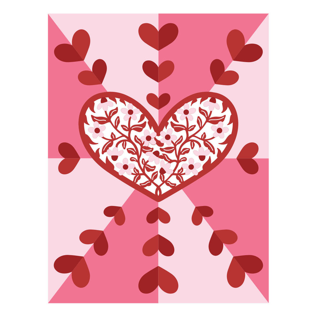 A Lotta Heart- Small Die of the Month (DOM-JAN22) colorization. 