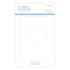 A Lotta Heart- Small Die of the Month (DOM-JAN22) packaging outline. 