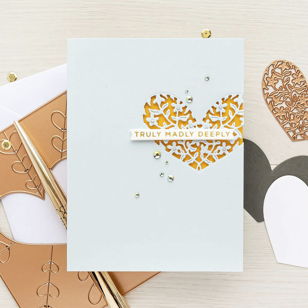 A Lotta Heart- Small Die of the Month (DOM-JAN22) simjple project lifestyle photo by Yana Smakula. 