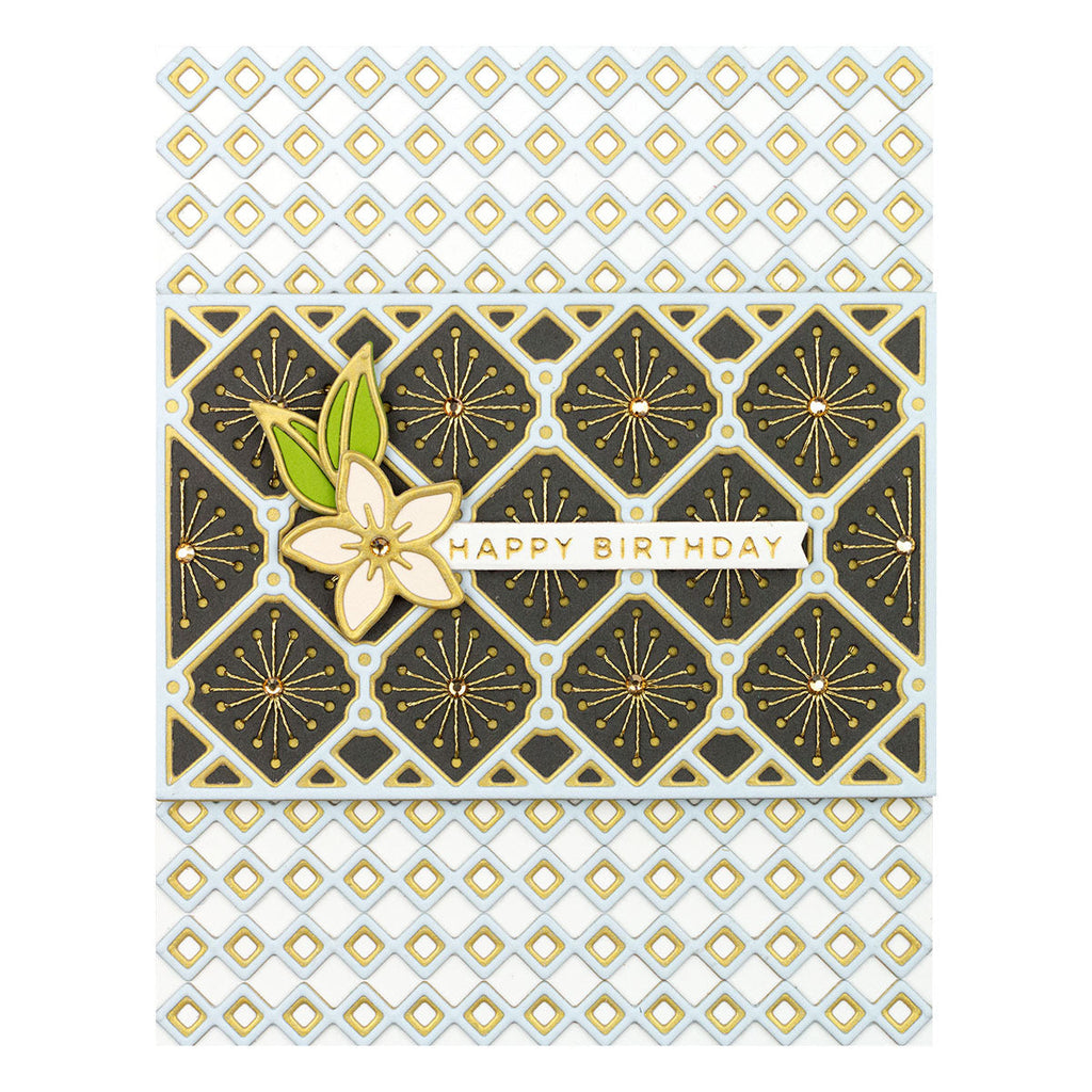 Layered Stitch Background - Large Die of the Month (DOML-DEC21) project