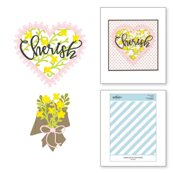 Cherish - Large Die of the Month Club