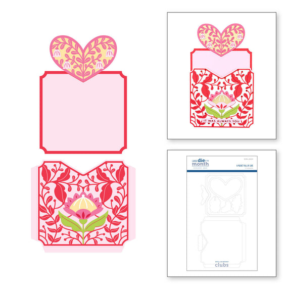 A Pocket Full of Love - Large Die of the Month