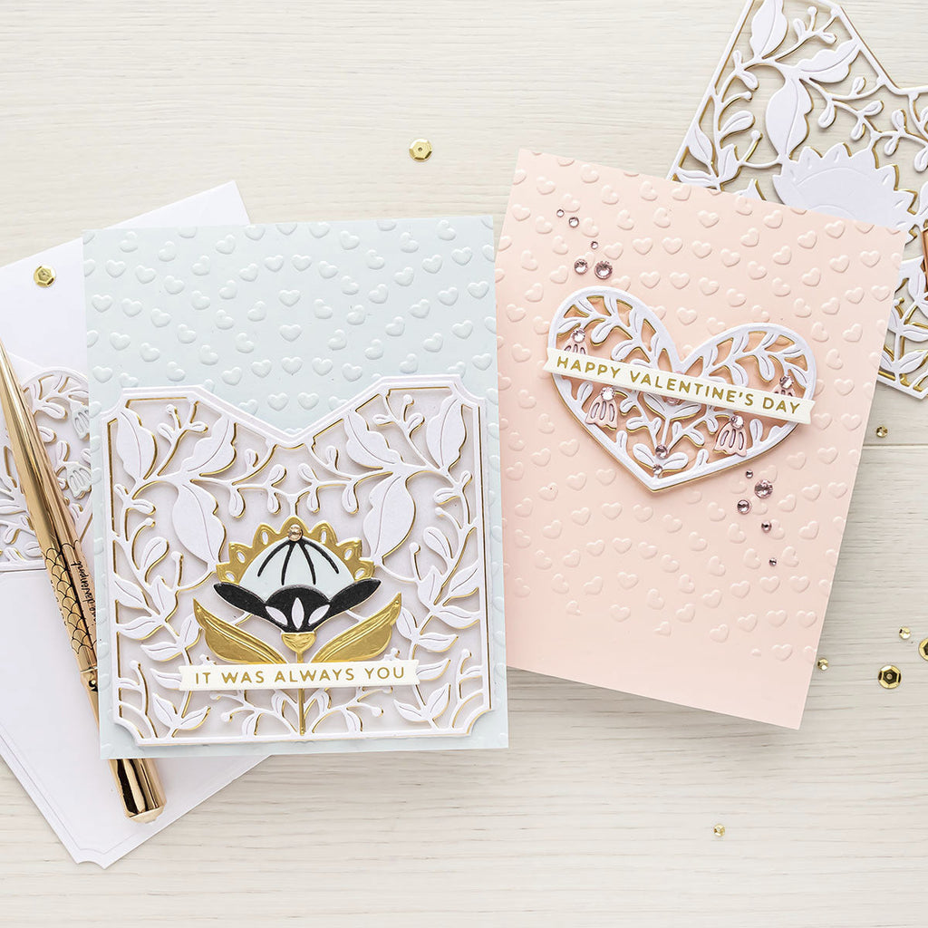 A Pocket Full of Love - Large Die of the Month (DOML-JAN22) group image. 