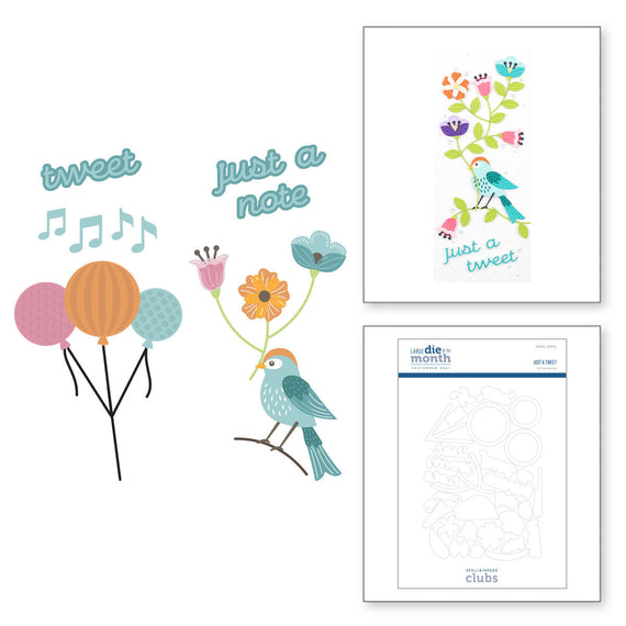 Just A Tweet - Large Die of the Month