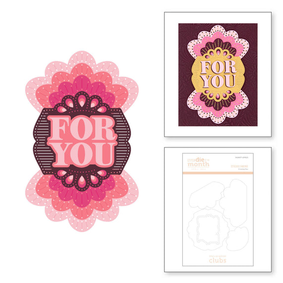 Stitched Fanfare - Stitching Die of the Month