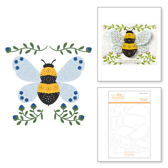 Bee Stitched- Stitching Die of the Month