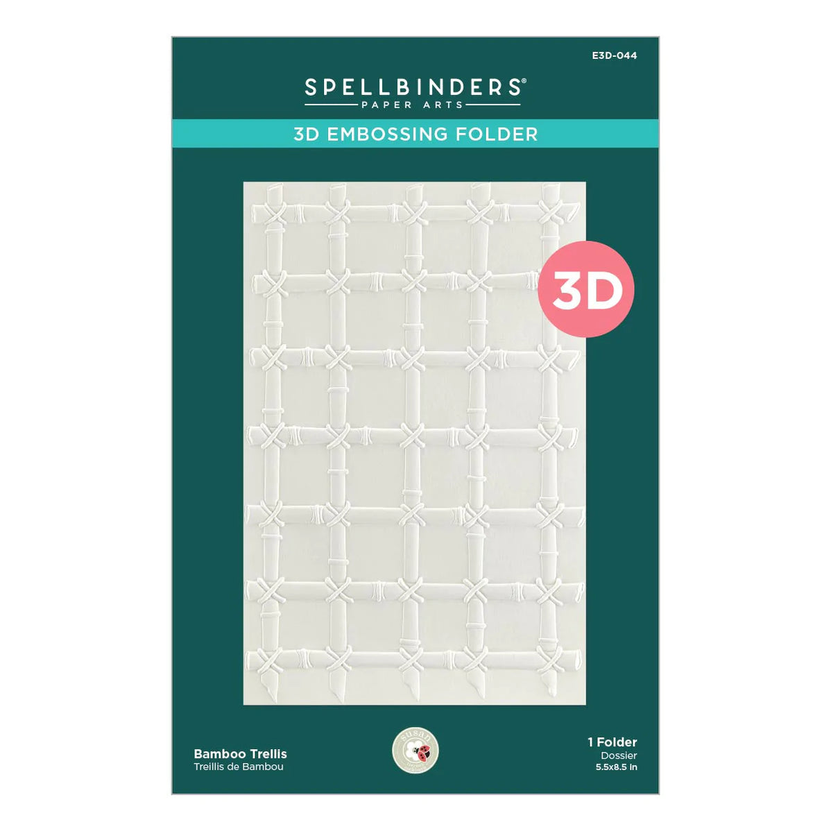 Bamboo Trellis 3D Embossing Folder | Spellbinders – Spellbinders UK