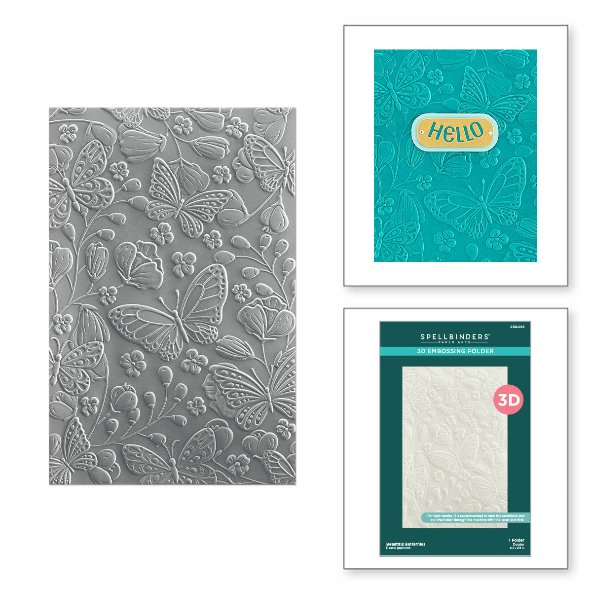 Card Making Supplies Briartw 3D Embossing Folder For Card Making ...