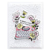 Sketched Floral - Embossing Folder of the Month (EOM-FEB22) project example