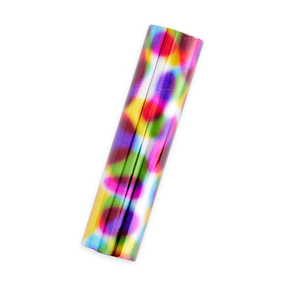 Glimmer Hot Foil Roll Rainbow Confetti
