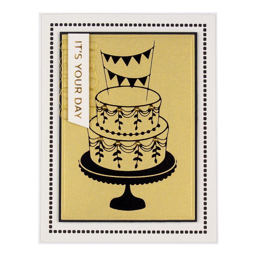 Everyday Sentiments II Glimmer Hot Foil Plate (GLP-094) Product Example 1