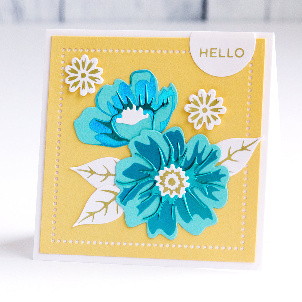 Everyday Sentiments II Glimmer Hot Foil Plate (GLP-094) Project Example 