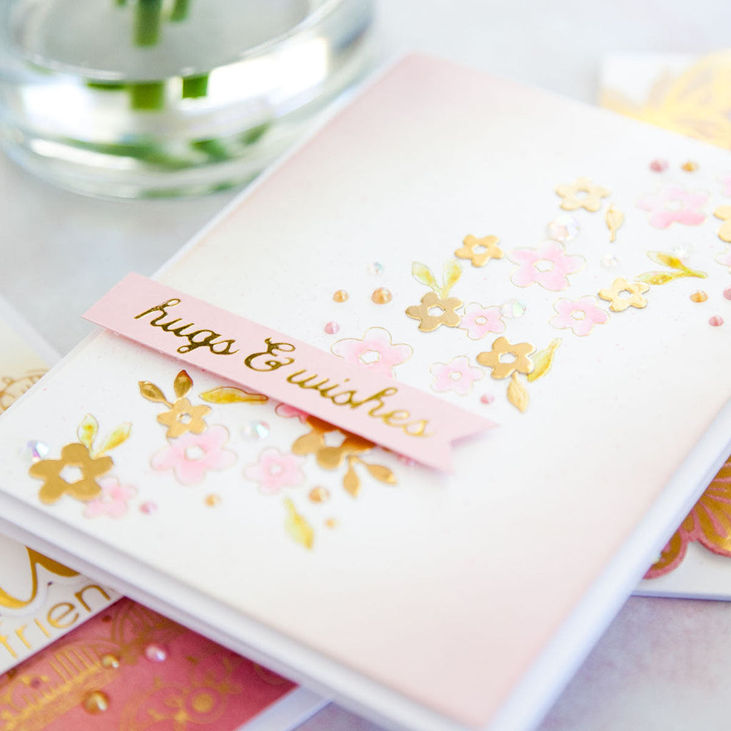 Glimmering Butterflies Glimmer Hot Foil Plate & Die Set (GLP-141) Project Example 2