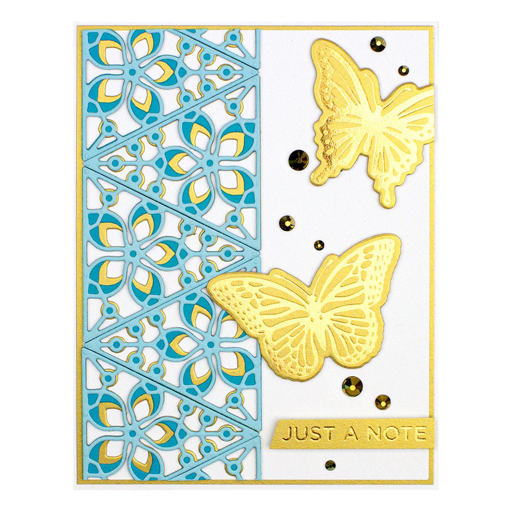 Glimmering Butterflies Glimmer Hot Foil Plate & Die Set (GLP-141) Product Example