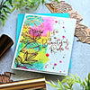 Autumn Leaf Border Glimmer Hot Foil Plate from Fall & Halloween 2020 Collection (GLP-206) Project Example 7
