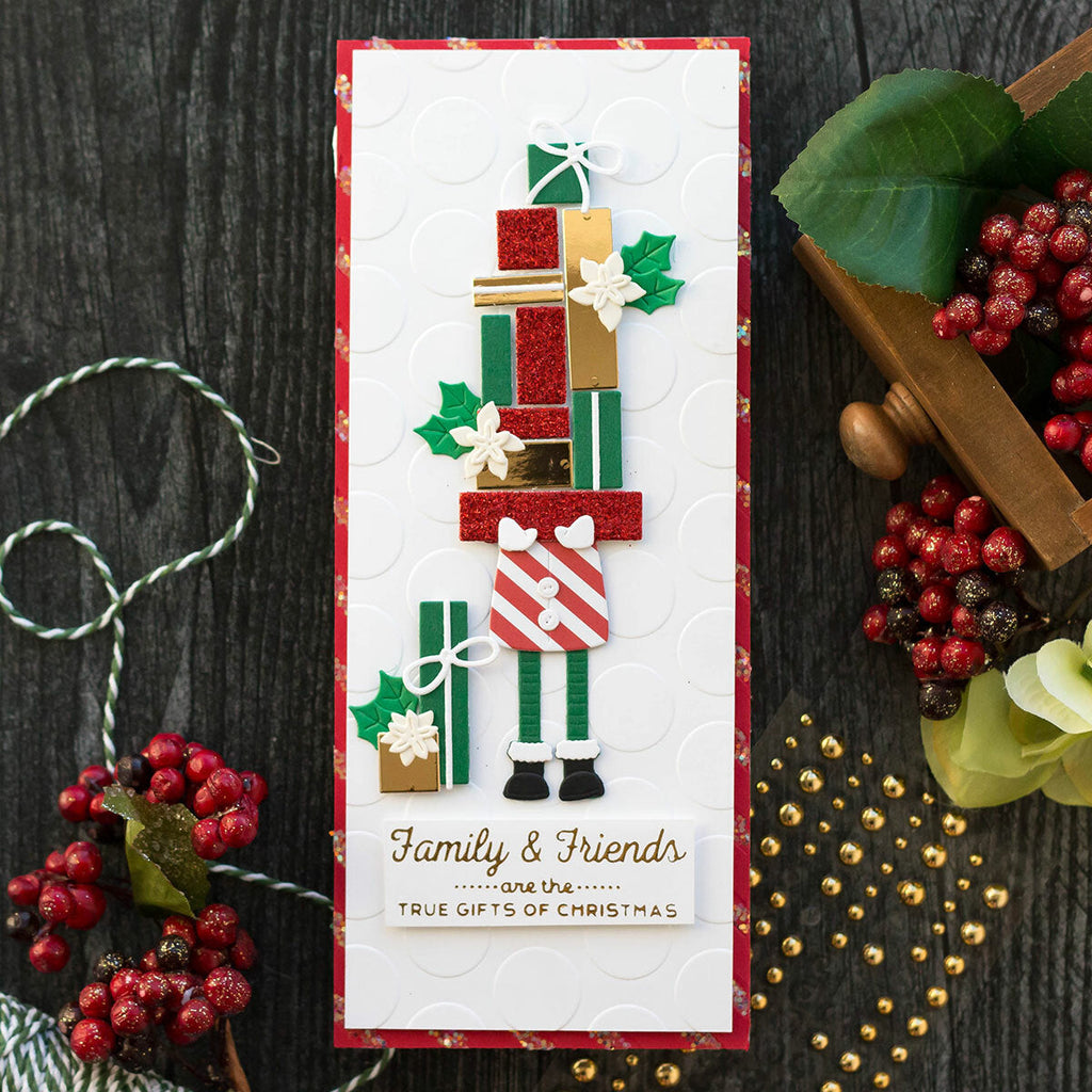 Gifts of Christmas Sentiments Glimmer Hot Foil Plate from the Be Merry Collection (GLP-294) Project Example 3