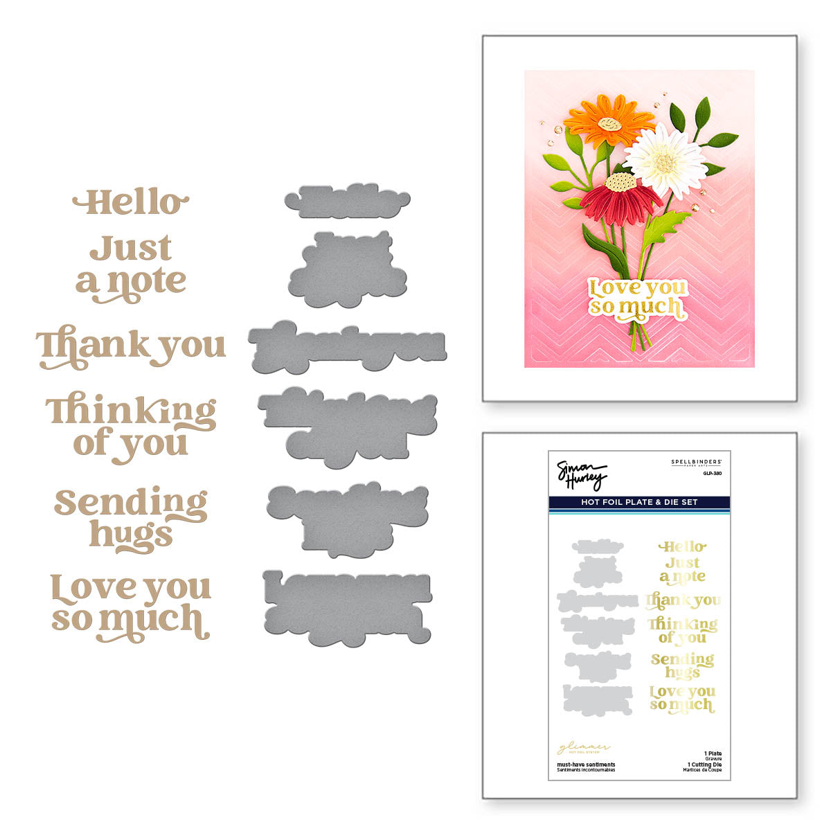 Must Have Sentiments Glimmer Hot Foil Plate Die Set From The must-have-sentiments-glimmer-hot-foil-plate-die-set-from-the
