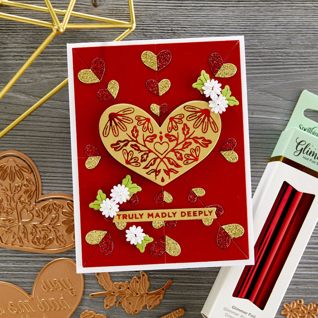 Love Enclosed - Glimmer Hot Foil Kit of the Month (GOM-JAN22) lifestyle project.