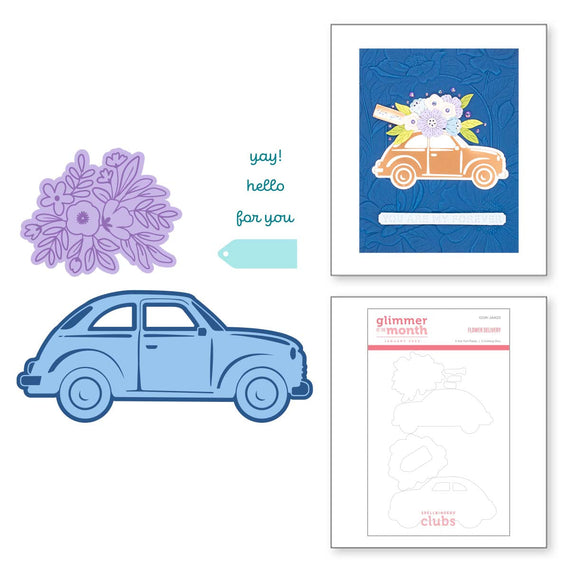 Flower Delivery - Glimmer Hot Foil Kit of the Month (Plates Only)