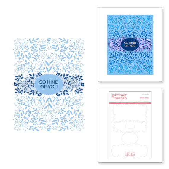 So Kind of You - Glimmer Hot Foil Kit of the Month (Plates Only)