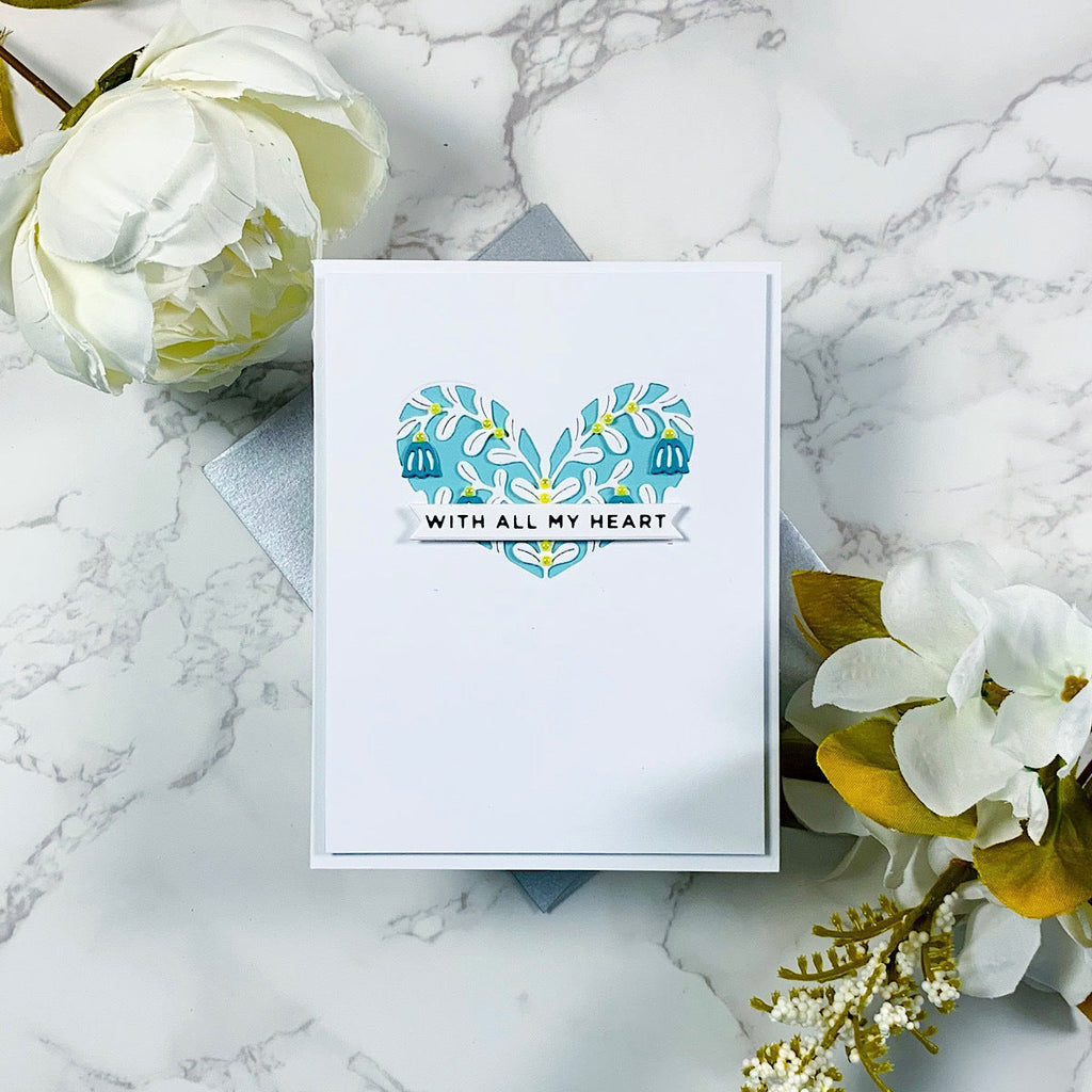 A Pocket Full of Love - Large Die of the Month (DOML-JAN22) project by Ilina Crouse.