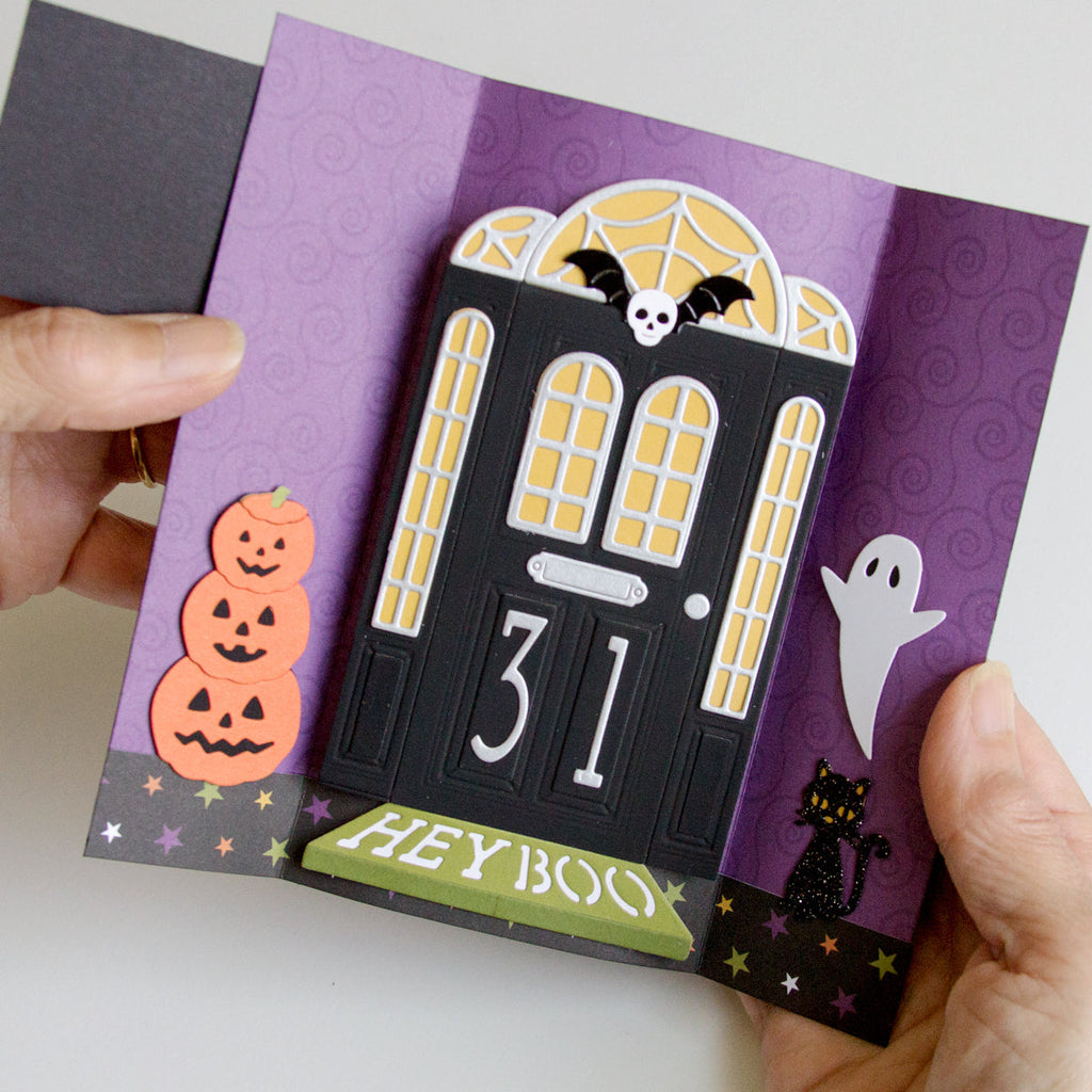 Open House Boo! Etched Dies from the Halloween Collection (S4-1139) Project Example 6