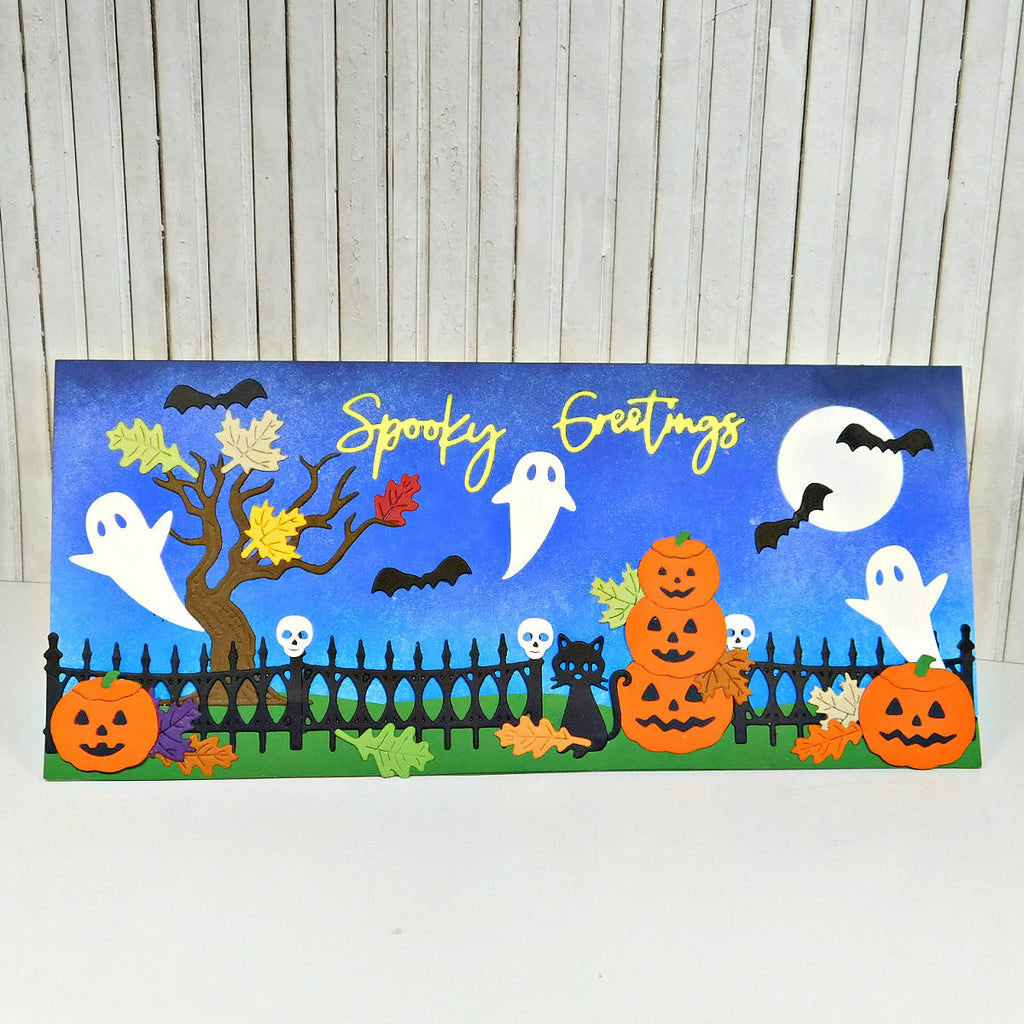 Open House Boo! Etched Dies from the Halloween Collection (S4-1139) Project Example 8