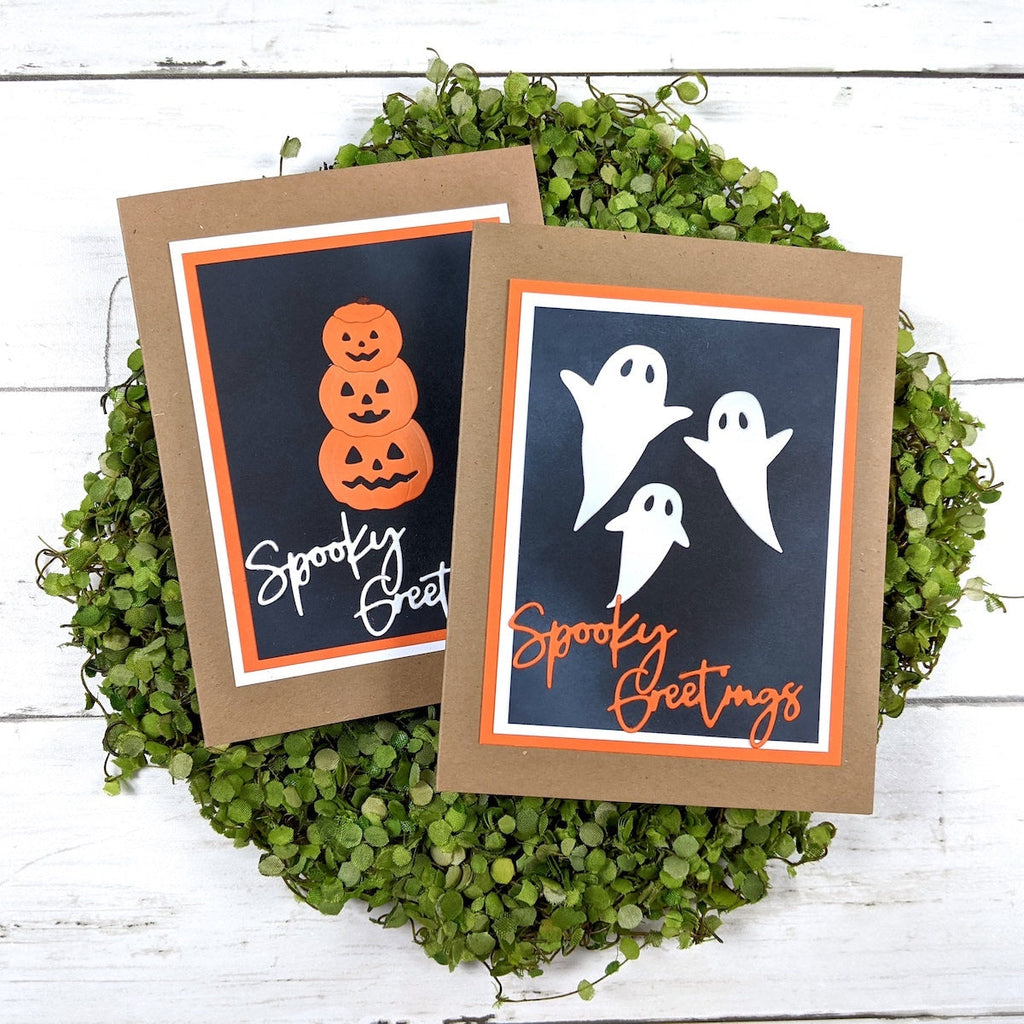 Open House Boo! Etched Dies from the Halloween Collection (S4-1139) Project Example 11