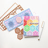 Hex Kaleidoscope Slimline - Large Die of the Month (DOML-AUG21) Card Project 15