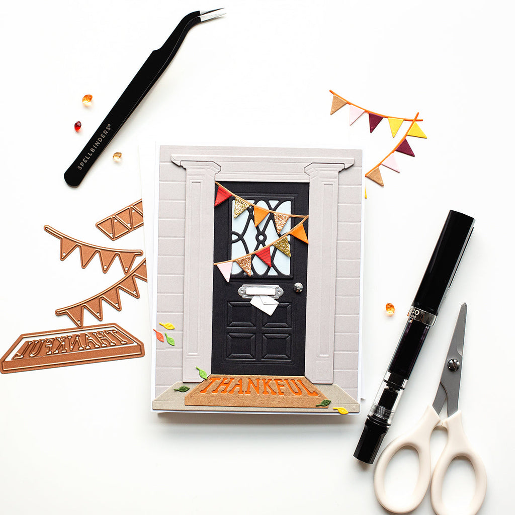 Open House Door Base Etched Dies from the Open House Collection (S4-1131) Project Example 24