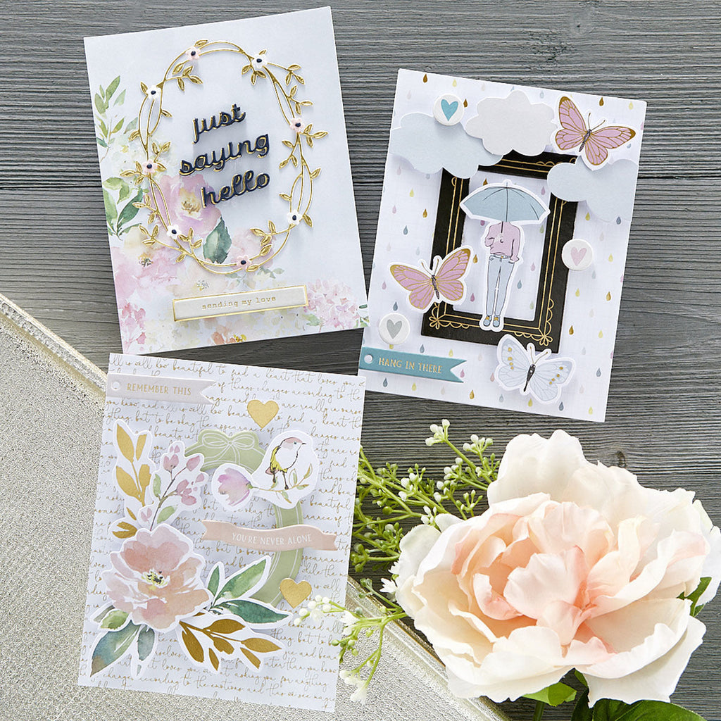 Always Remember - Card Kit of the Month Club (KOM-FEB22) project examples. 