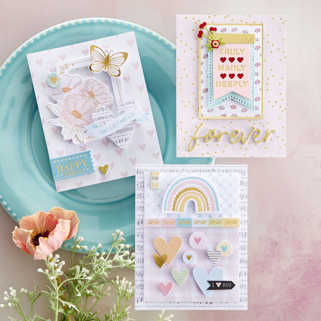  Truly, Madly, Deeply - Card Kit of the Month Club (KOM-JAN22) group cards. 