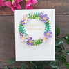 Anytime Glimmer Sentiments - Glimmer Hot Foil Kit of the Month (GOM-FEB22) Lisa Tilson Happy Birthday card