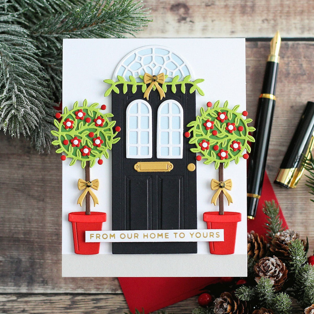 Open House Door Base Etched Dies from the Open House Collection (S4-1131) Project Example 33