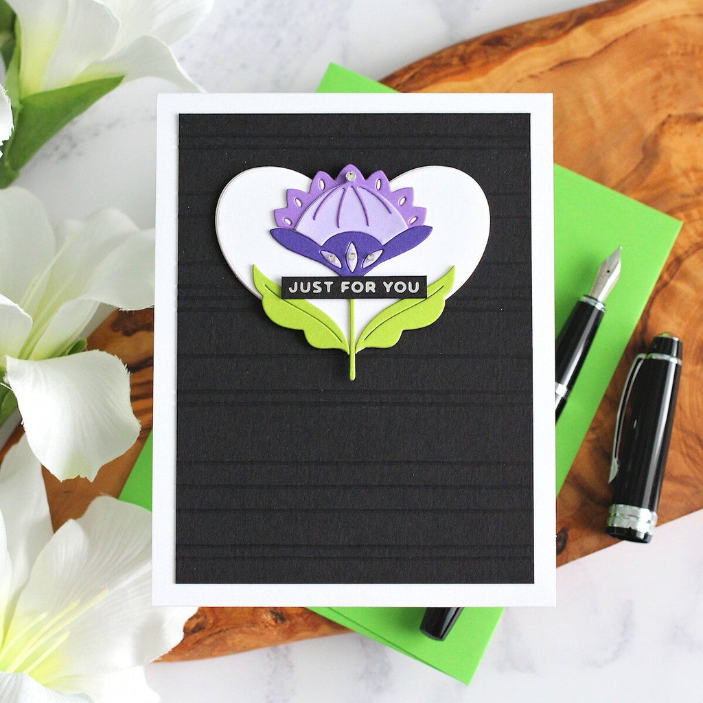 A Pocket Full of Love - Large Die of the Month (DOML-JAN22) project by Michelle Short. 