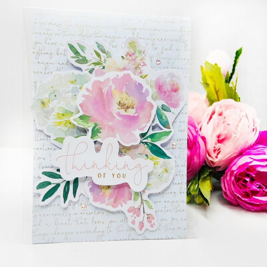 Always Remember - Card Kit of the Month Club (KOM-FEB22) thinking of you project by Natasha Polite. 