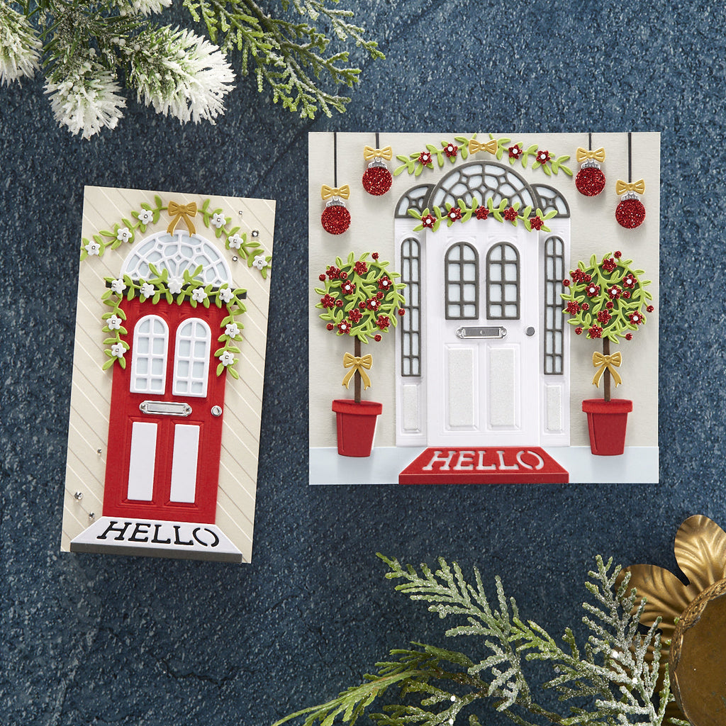 Open House Door Base Etched Dies from the Open House Collection (S4-1131) Project Example 6