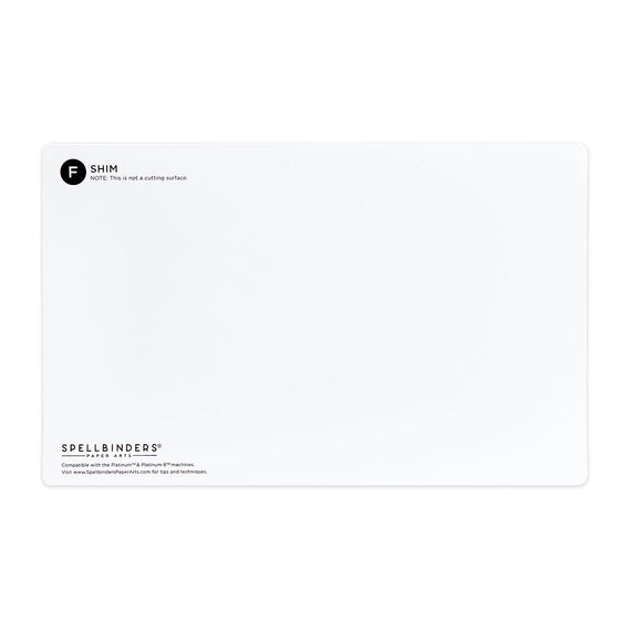 Mylar Shim (F) White 2-Pack