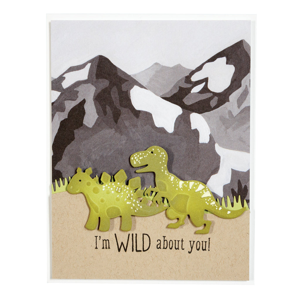 Die D-Lites Dinosaurs Etched Dies (S3-317) Product Example