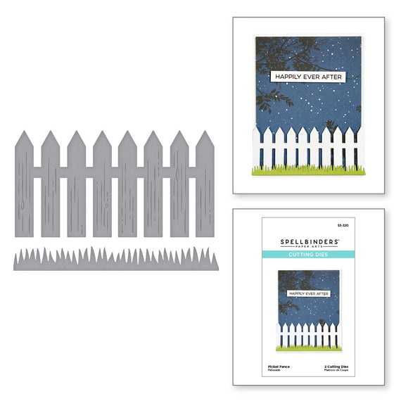 Die D-Lites Picket Fence Etched Dies