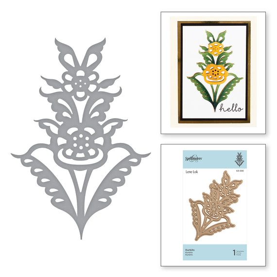 Shapeabilities Kurbits Etched Dies Folk Art by Lene Lok