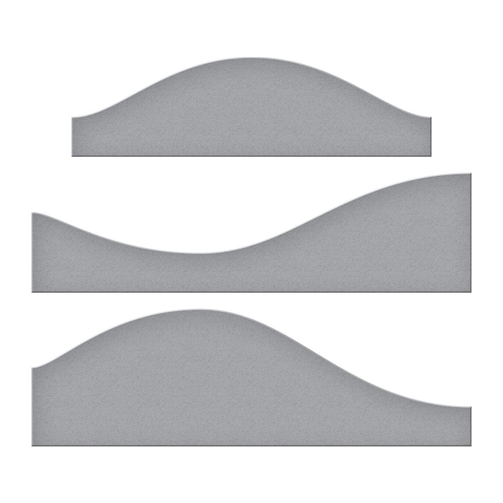 Color Block Scenic Scape Etched Dies from the Tis the Season Collection (S3-418) Colorization