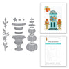 Open House Pumpkin Topiary Etched Dies from the Fall Traditions Collection (S3-423) Combo Image