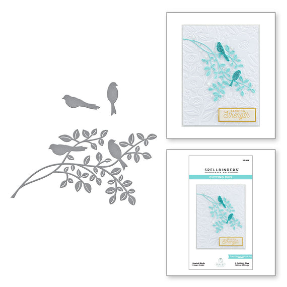 Sealed Birds Etched Dies