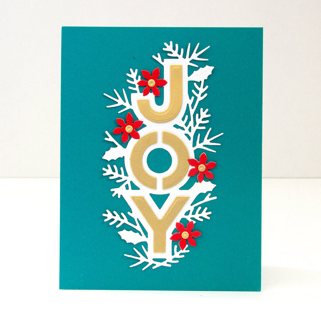 Shapeabilities Joy Etched Dies Holiday 2019 (S4-1012) Project Example 7