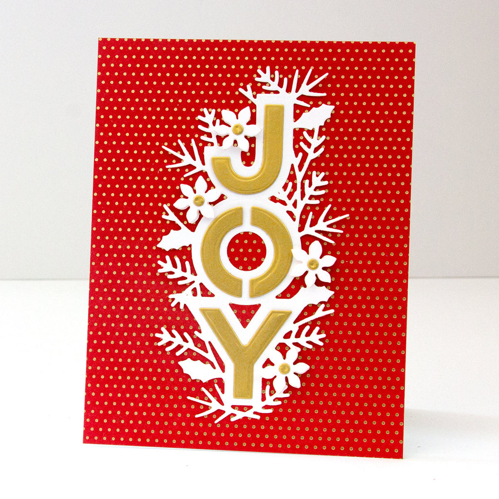Shapeabilities Joy Etched Dies Holiday 2019 (S4-1012) Project Example 6