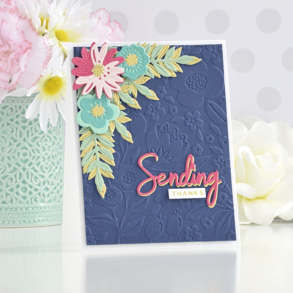 Simply Perfect Layered Blooms Etched Dies from Simply Perfect Collection (S4-1091) Project Example 5