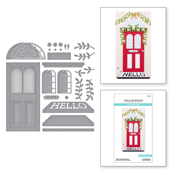 Open House Door Base Etched Dies from the Open House Collection (S4-1131) Combo Image